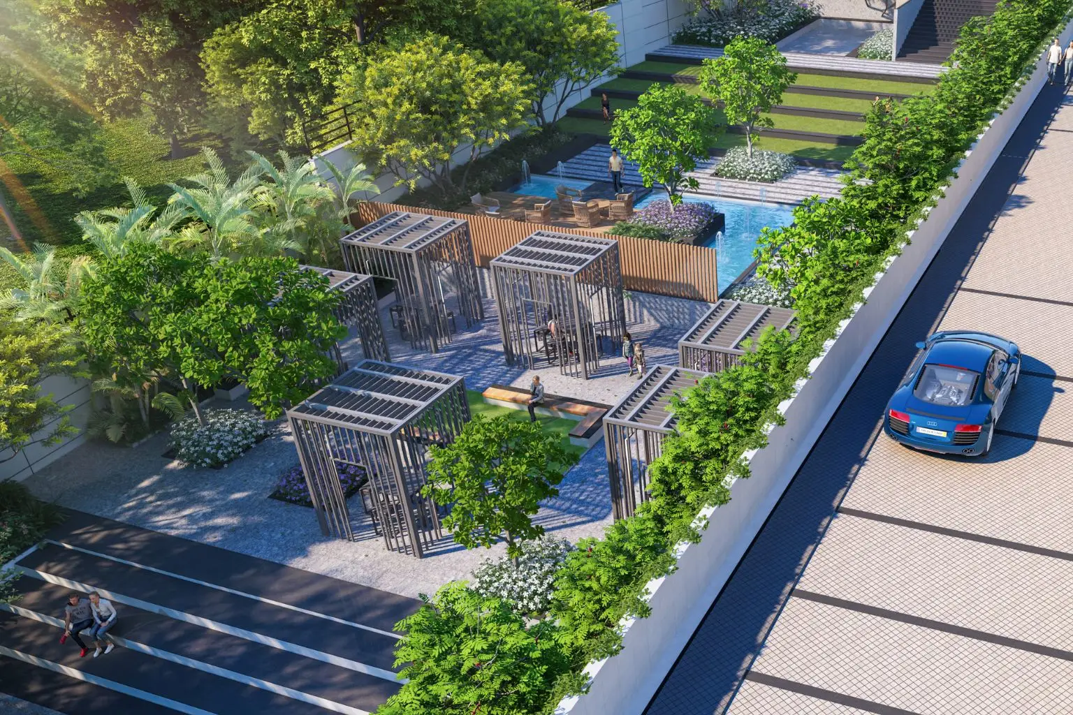 55,000 sq ft clubhouse